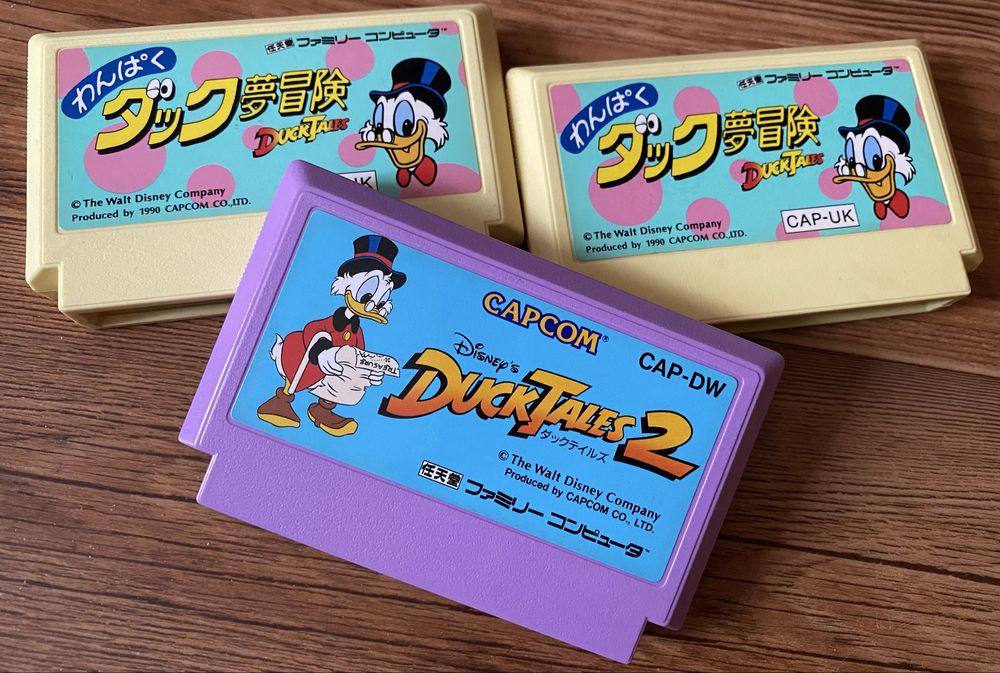 Nintendo Famicom: Duck Tales, Rockman, Kirby, Contra, Castlevania
