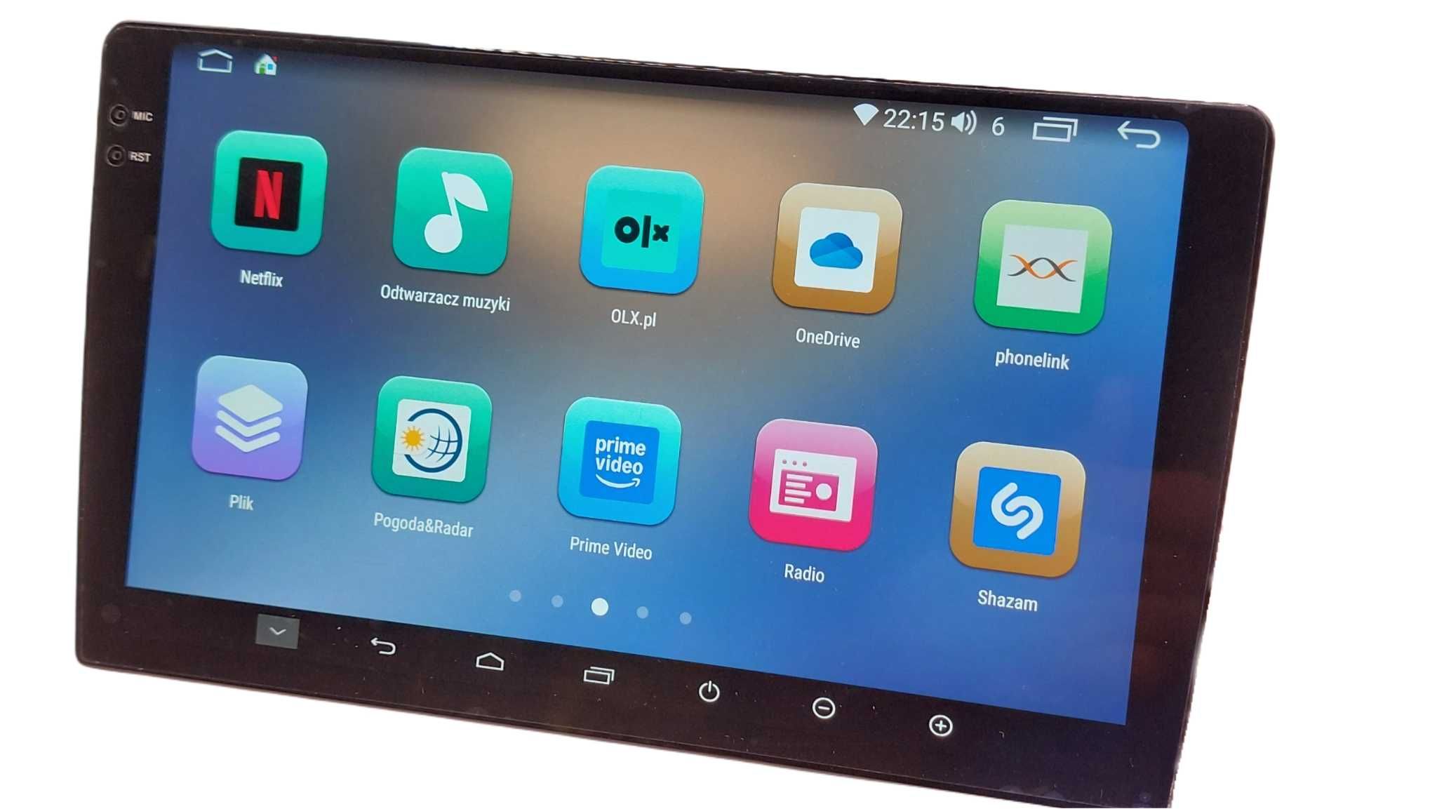 Nowe radio samochodowe 9" ekran 2K 4/64GB LTE GPS WiFi RDS CARPLAY