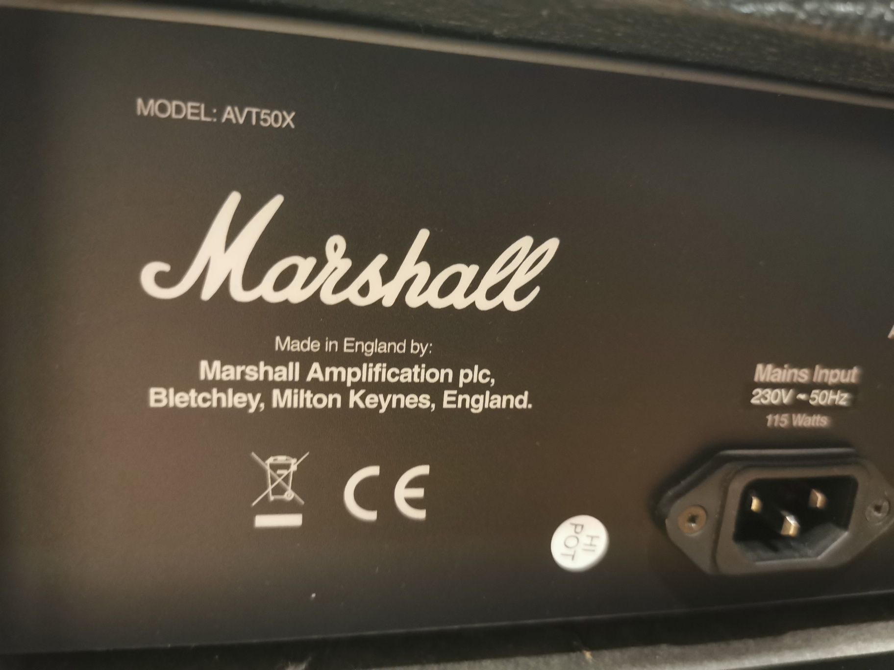 Wzmacniacz gitarowy Marshall AVT 50 X