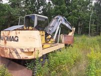 Hanomag hw130 koparka kołowa obrotówka