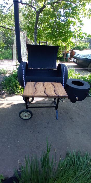 Мангал коптильня