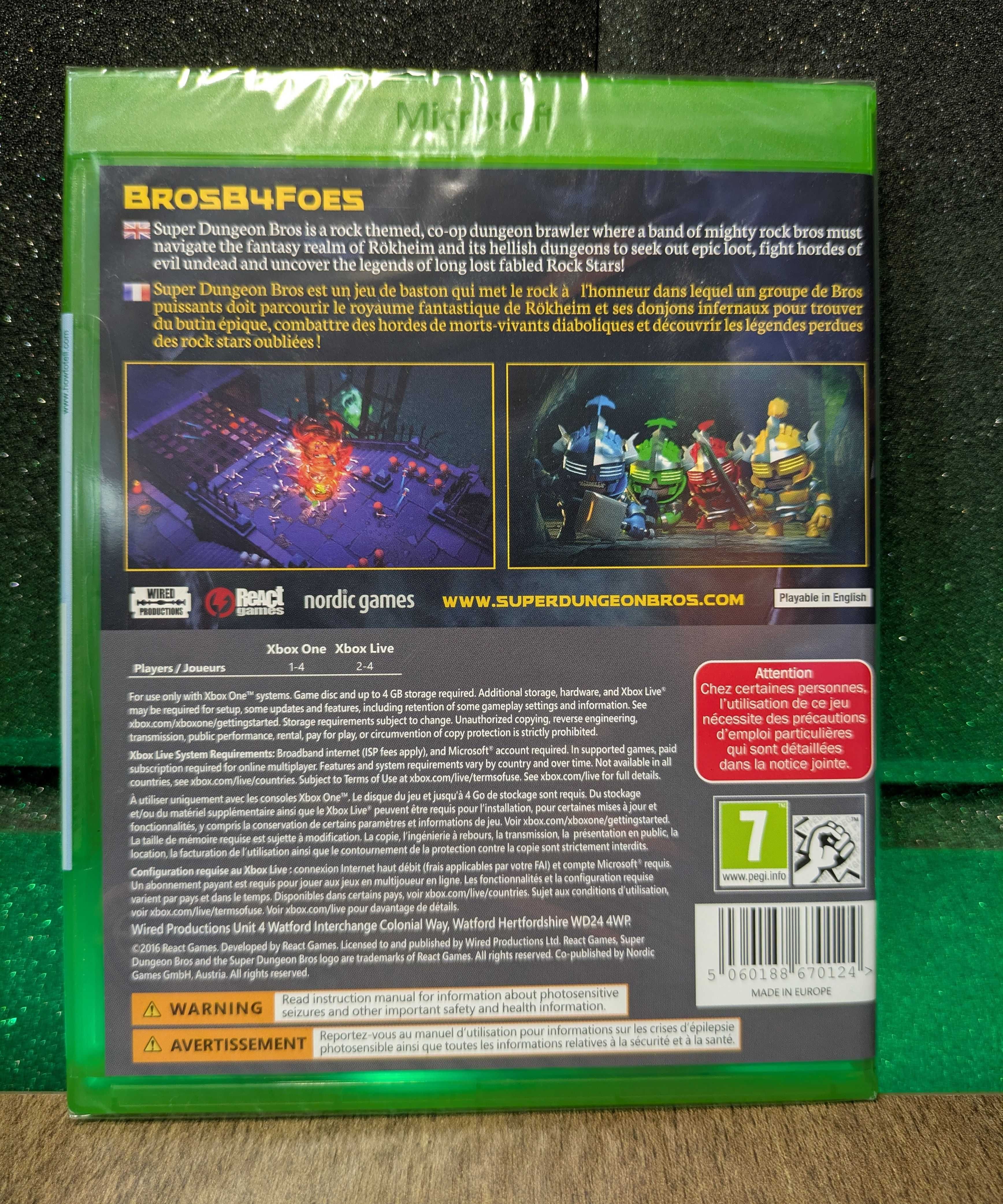 Super Dungeon Bros Xbox One / Series X - świetna gra akcji na dwóch