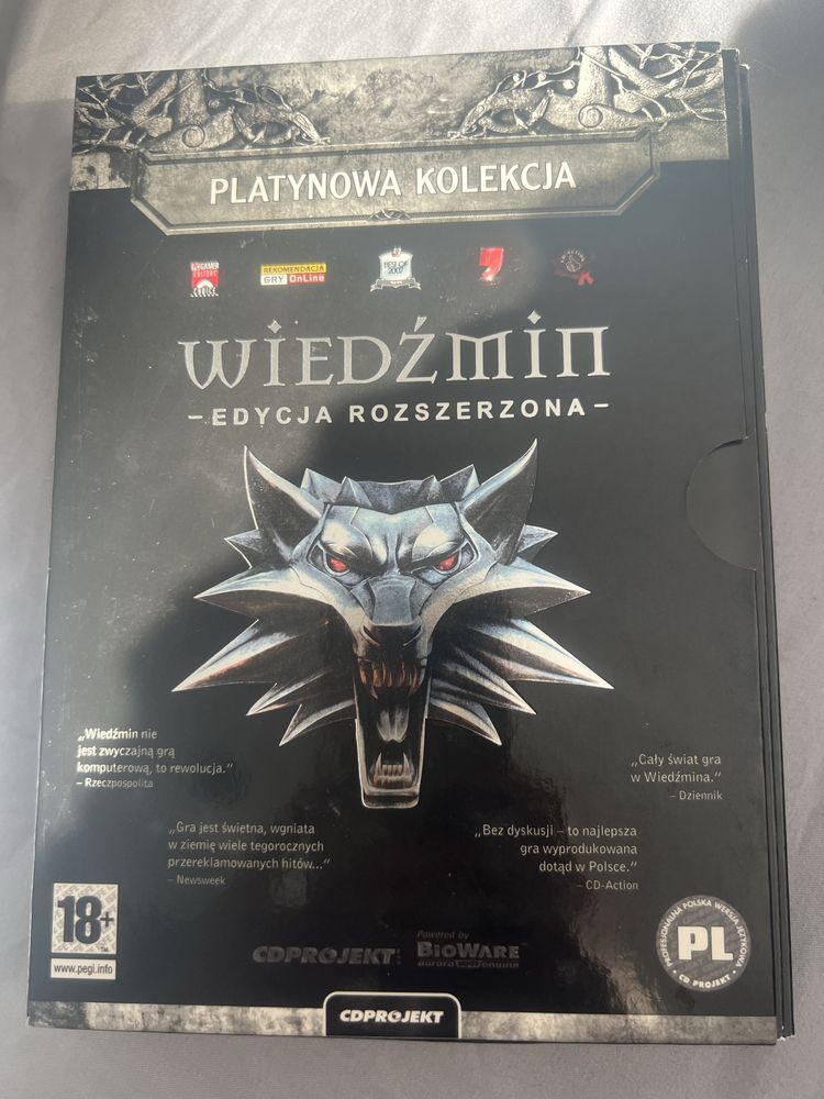 Gra PC DVD Wiedzmin