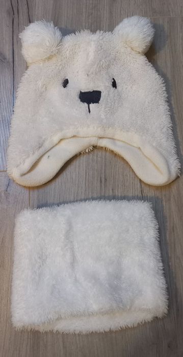 Шапка дитяча на зиму з хомутом