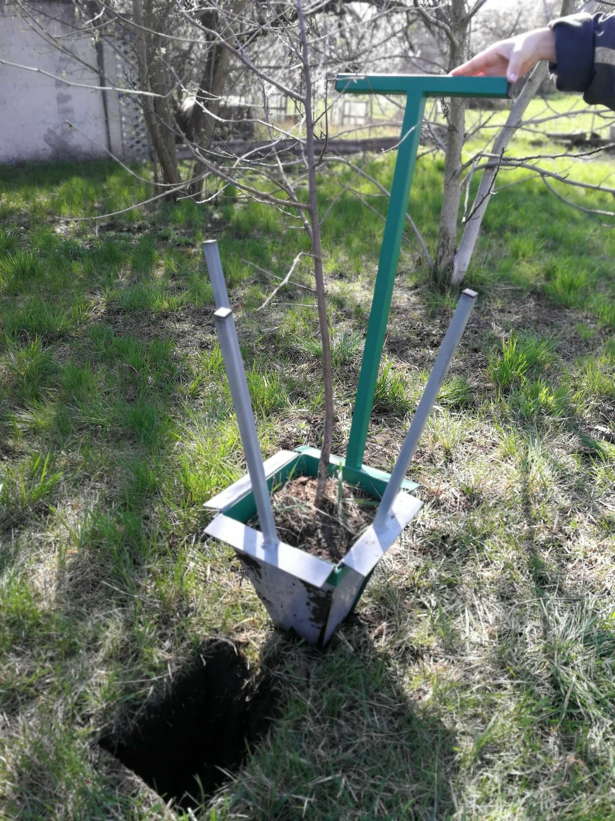 Пересадчик дерев, саджанців #TreeTransplanter