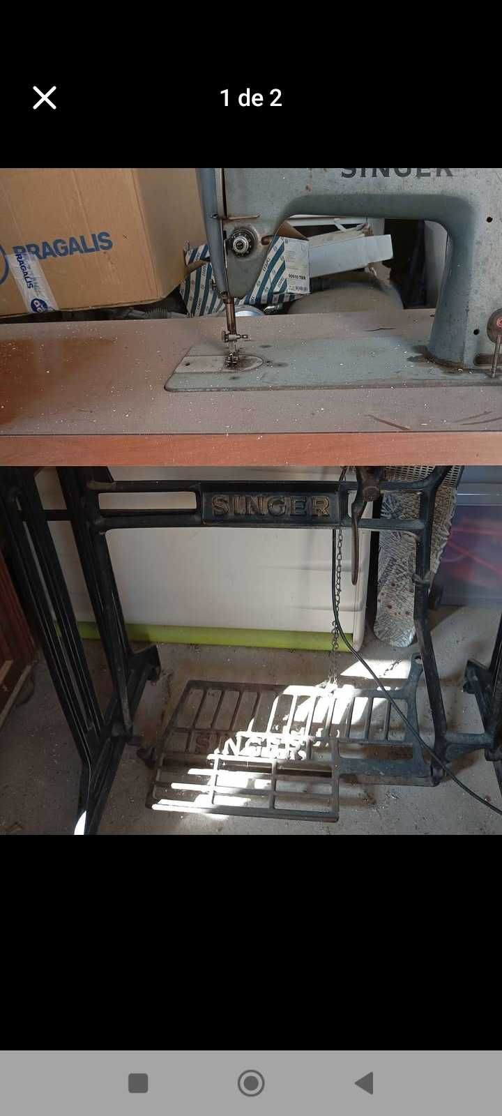 MÁQUINA DE COSTURA SINGER CENTENÁRIA
