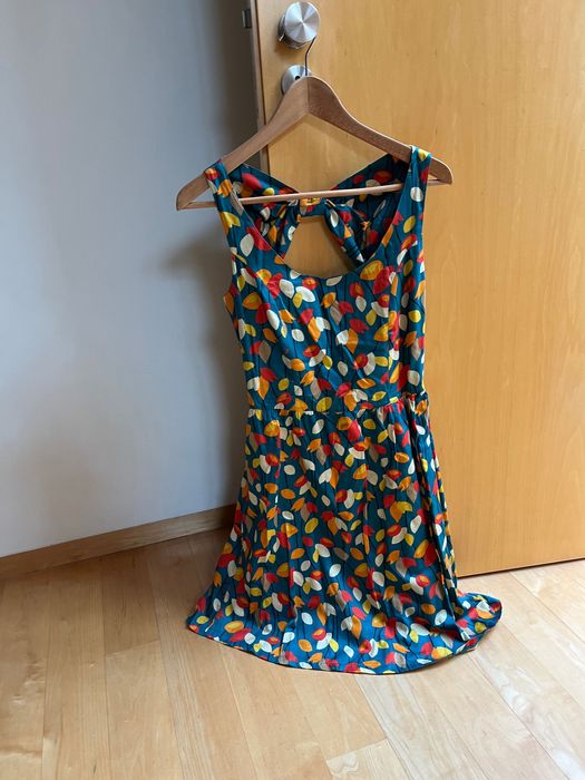 Vestido de padrão floral