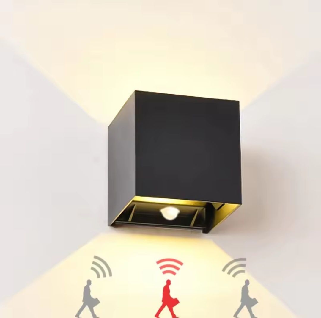 Candeeiro com sensor movimento