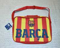 FC BARCELONA torba sportowa na ramię NOWA 38x27 cm