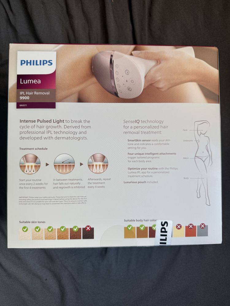 Depilator PHILIPS Lumea 9900 IPL BRI977/00