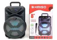 Kimiso 8-дюймовый портативный динамик высокой мощности с микрофоном