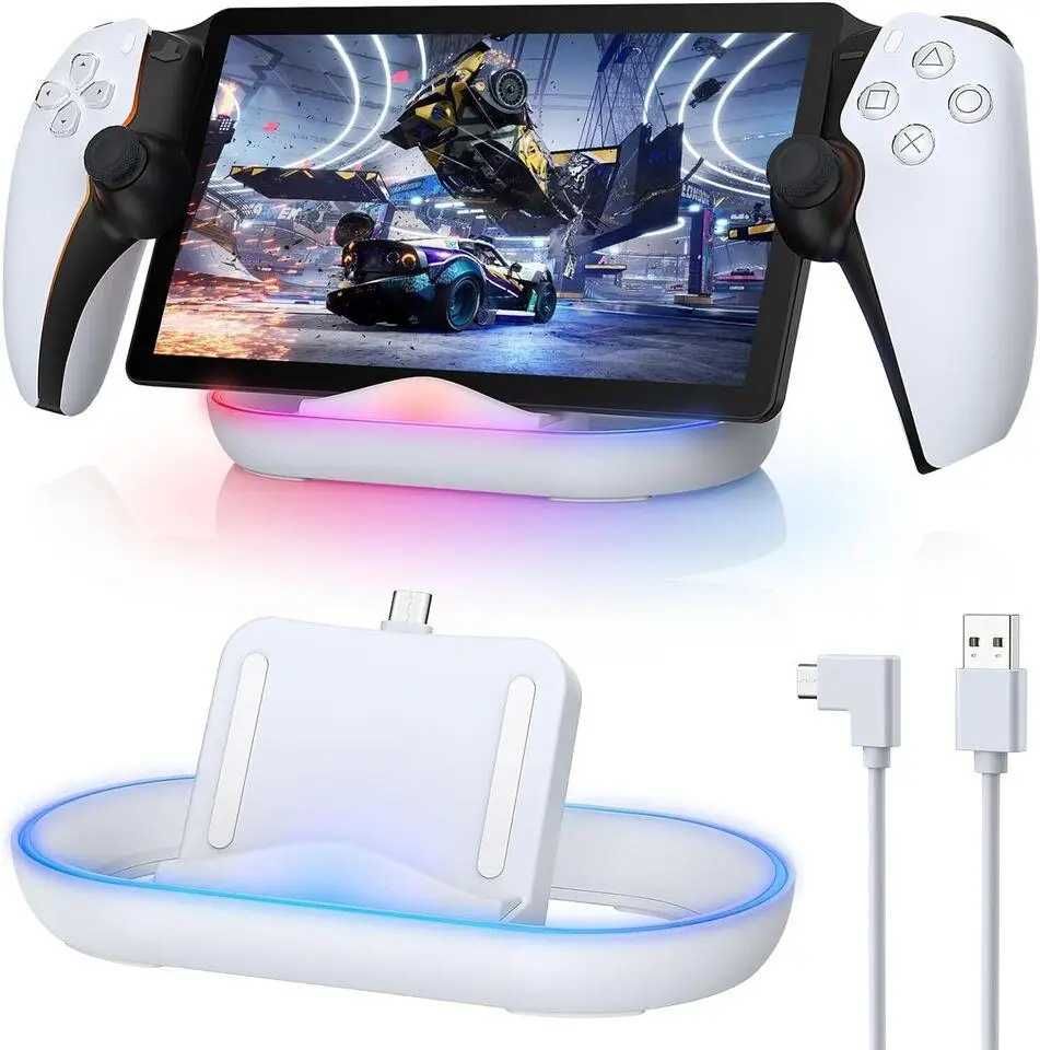 Зарядна док-станція IPEGA для PlayStation Portal 5 з RGB