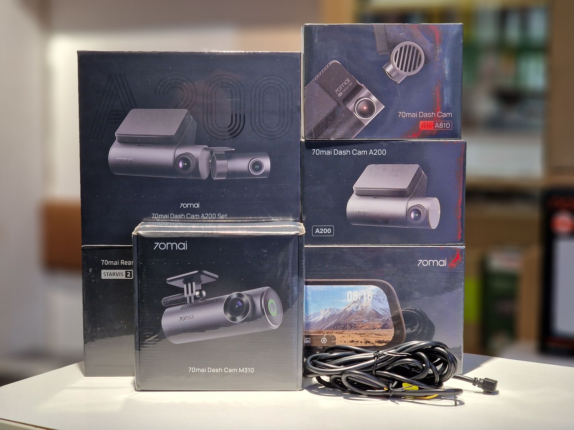 Відеореєстратор 70Mai Dash Cam M310, A200, A510, A810, S500 (міжнарод