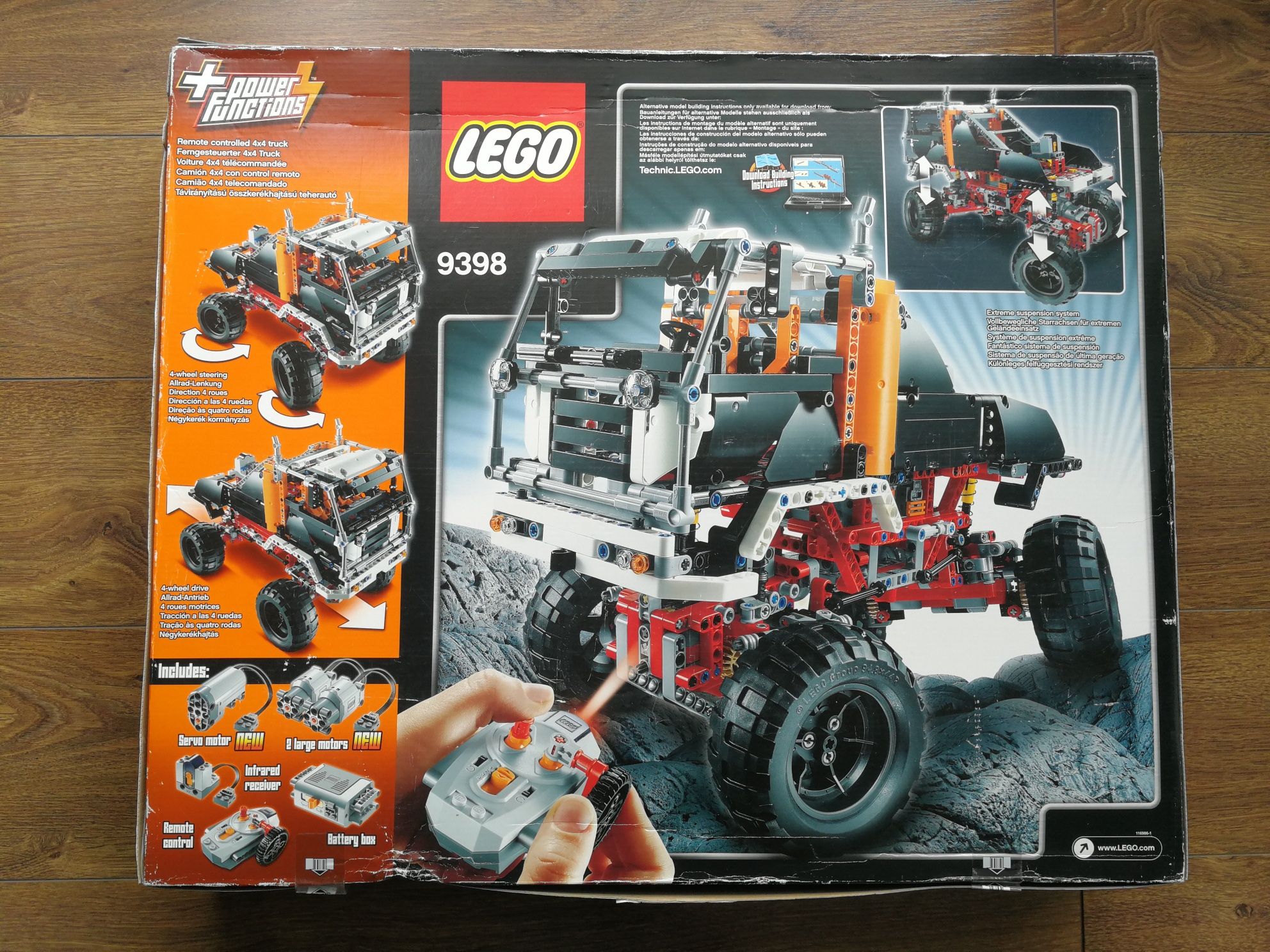 Lego Technic 9398 4x4 Crawler / Wóz z napędem 4x4 Nowy Unikat