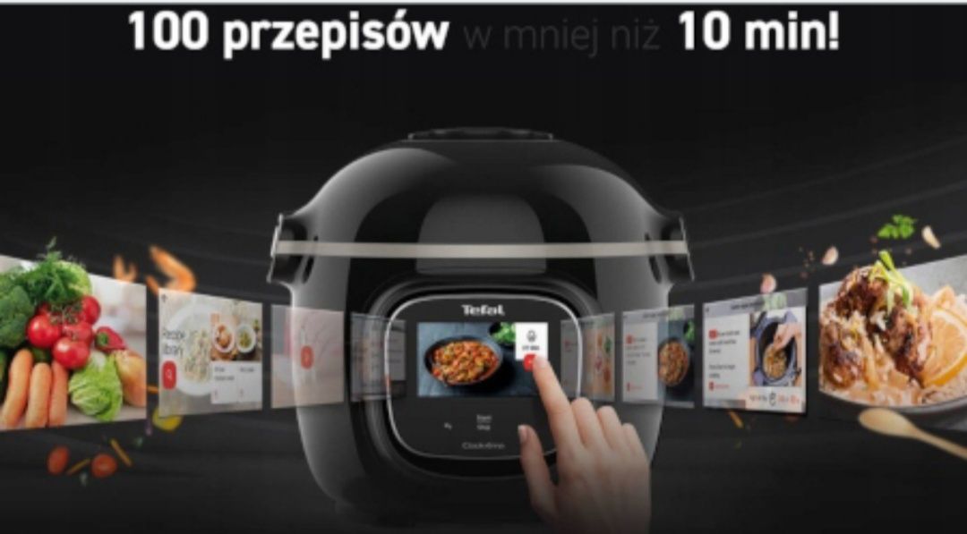 Multicooker Cook4me + frytkownica beztłuszczowa