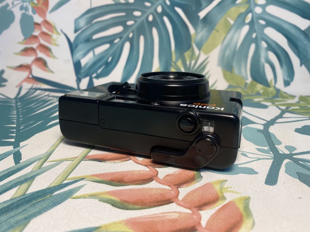 Konica POP 36mm f4 - aparat analogowy, zadbany