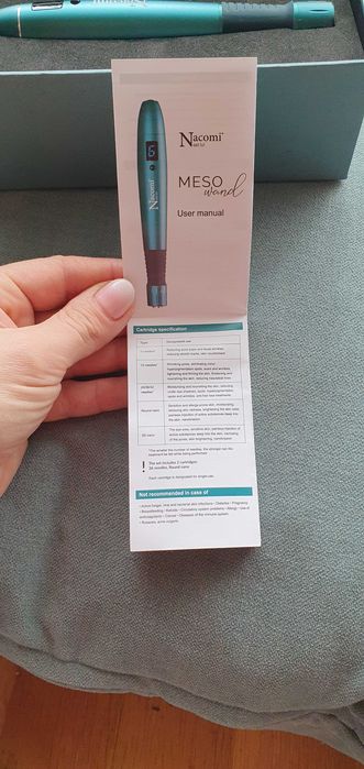 Nacomi next lvl meso wand. Mezoterapia mikroigłowa