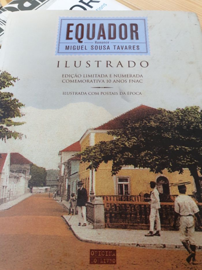 Edição Especial Livro Equador Numerada e Autografada