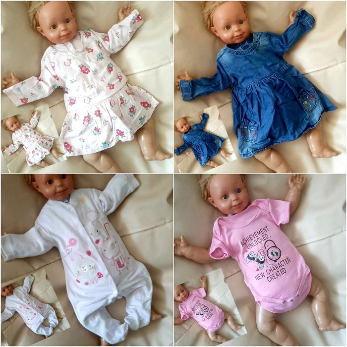 Zestaw roz 56/62/68 50 sztuk mega paka komplet dziewczynka wyprawka