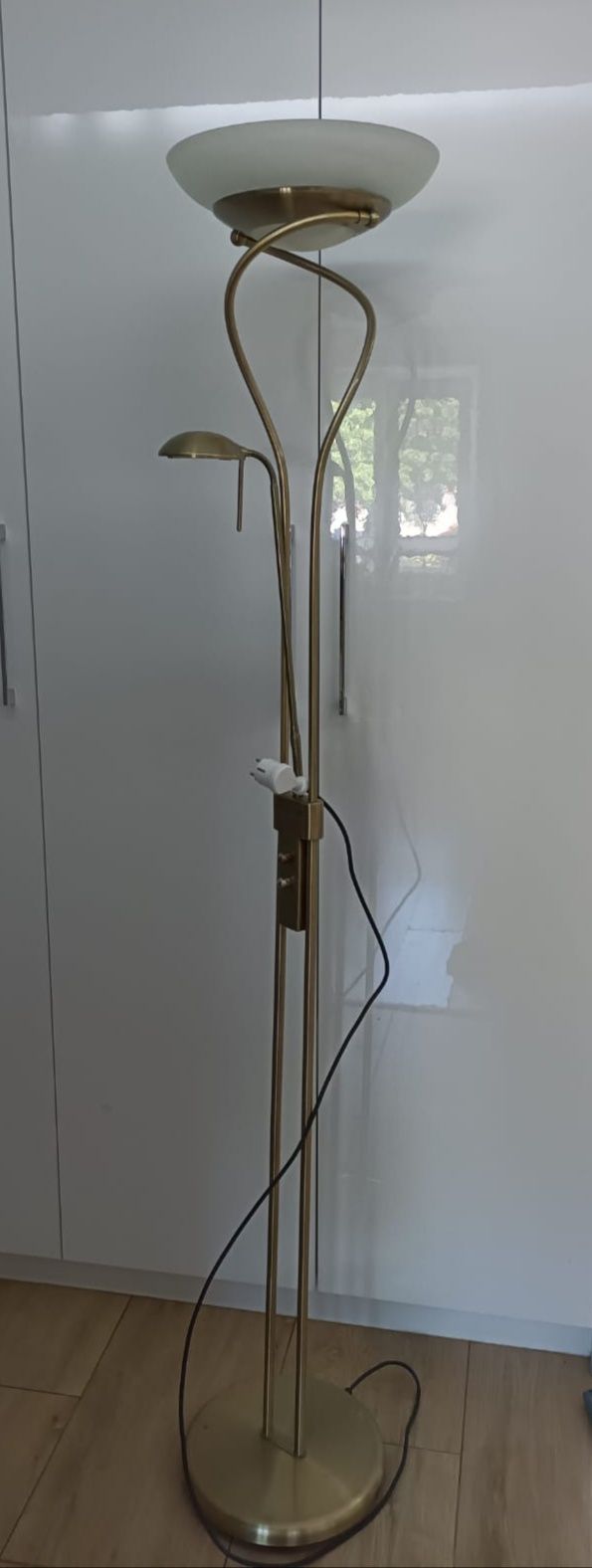Lampa stojąca/lampa złota