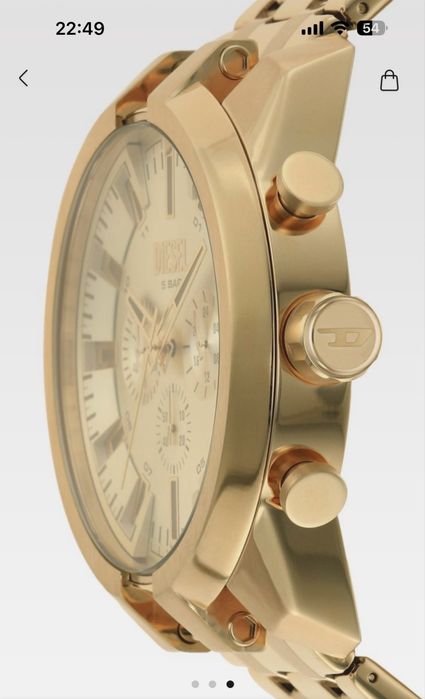 Zegarek Disel Złoty