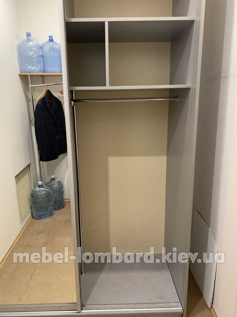 Шкаф купе "Серый" бу