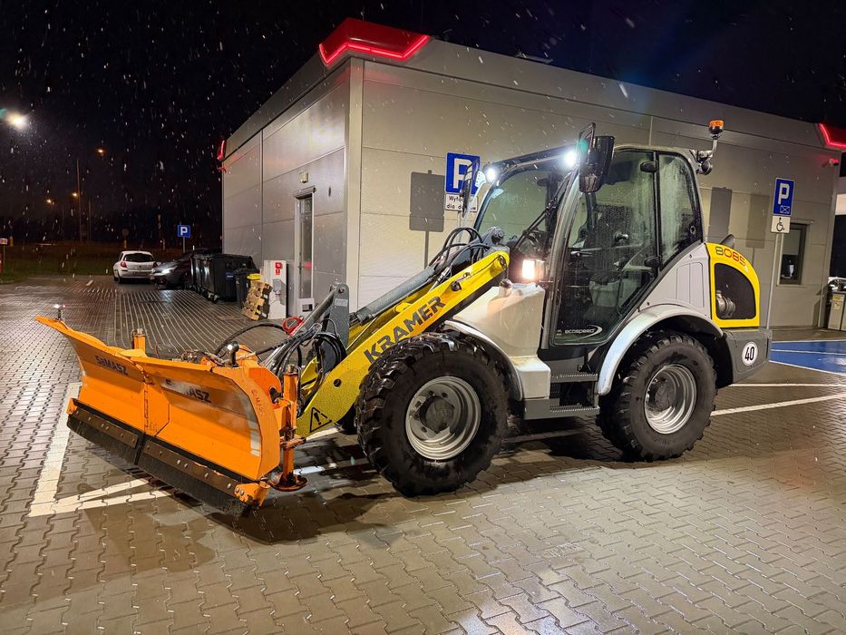 Kramer 8085 ecospeed 40km/h, silnik Deutz  kamer 8085 ecospeed 40km/h, ciągnik rolniczy, ładowarka