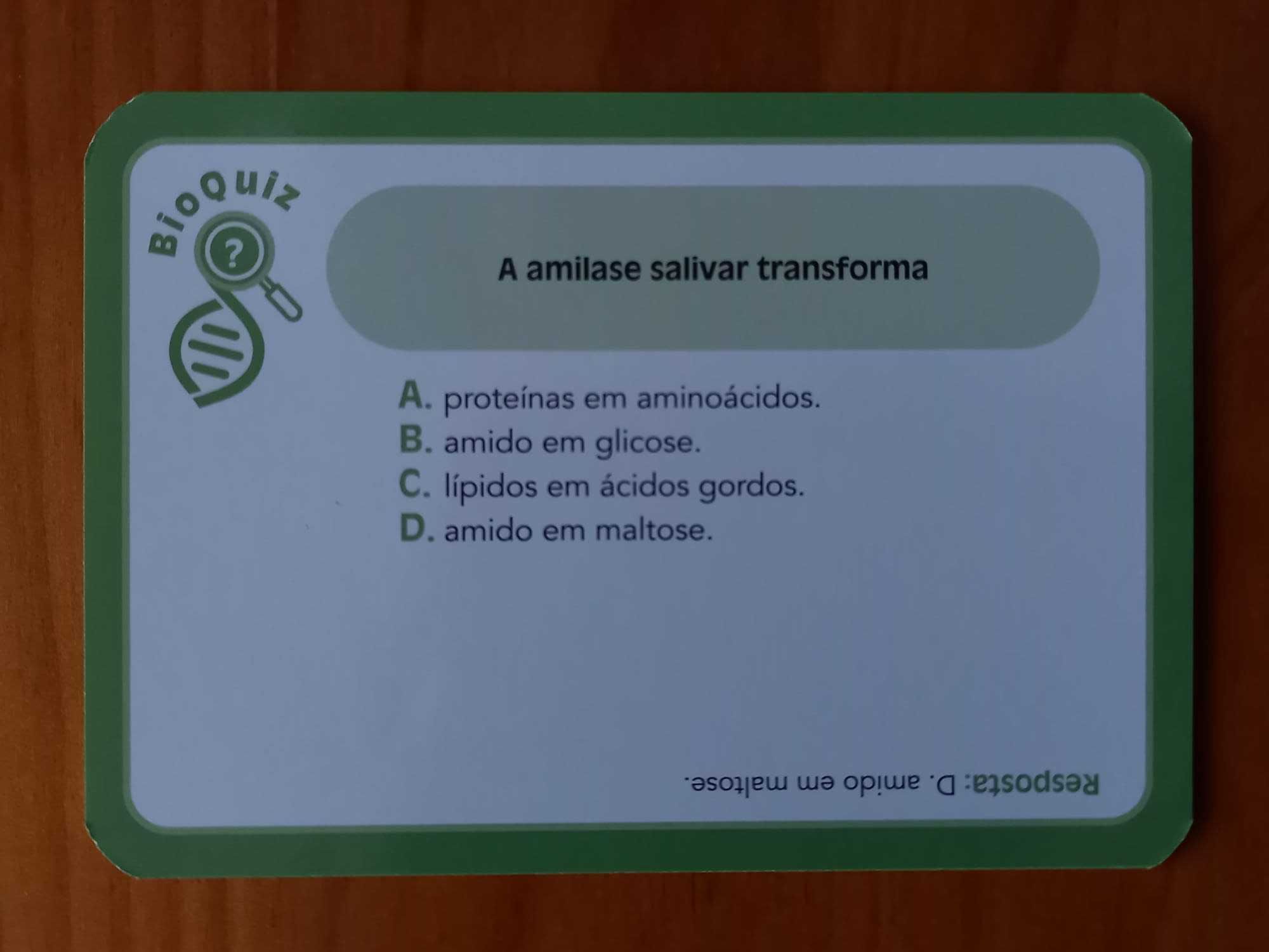 (NOVO, PORTES GRÁTIS) Jogo Cartas / Flashcards BioQuiz: Ciências, 9.º