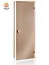 Drzwi do sauny Andres RAISER68 70x180, bronze