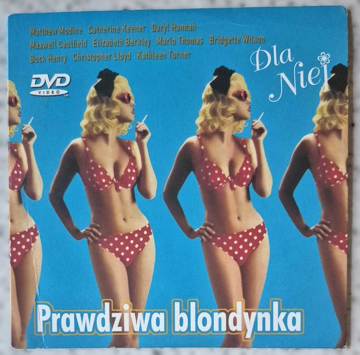 Prawdziwa blondynka - płyta DVD - komedia romantyczna