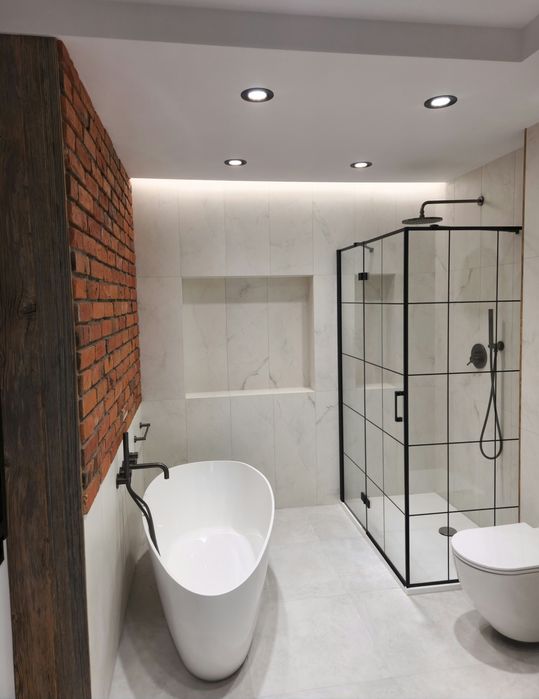 Wykończenia wnętrz / remonty/ łazienki