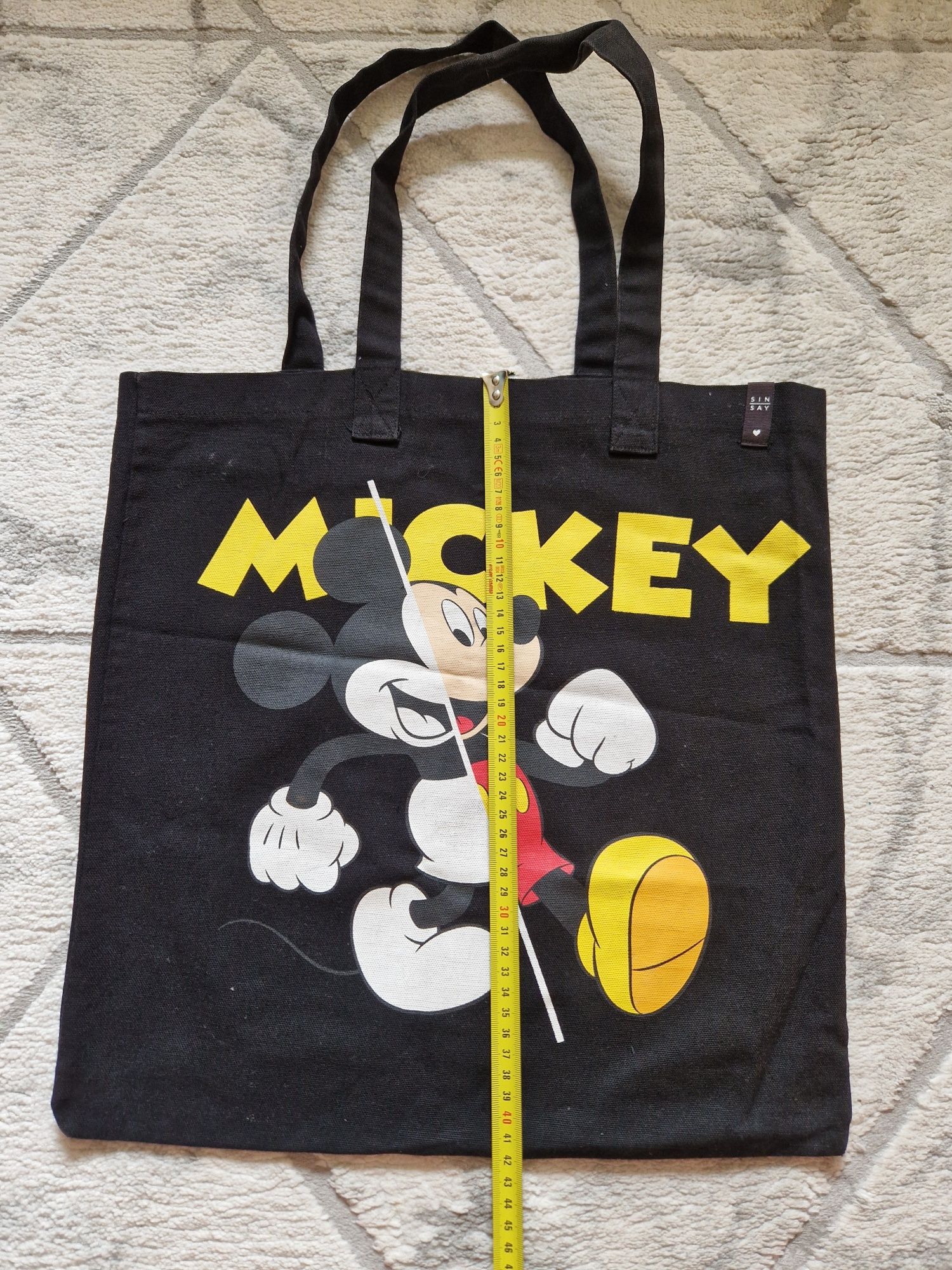 Bawełniana torba na zakupy/ na wycieczki/ do szkoły MICKEY MOUSE