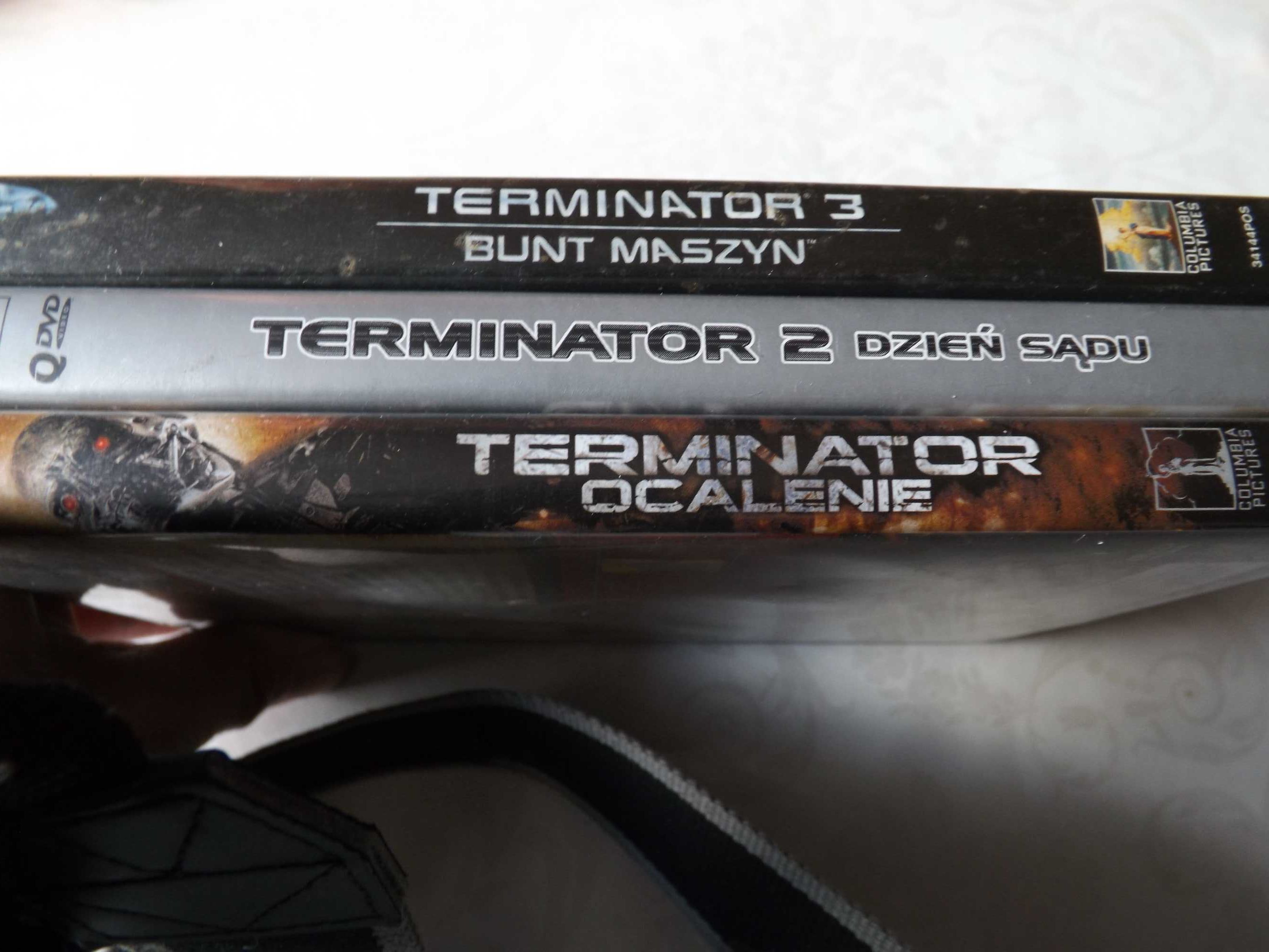 Terminator kolekcja Bunt , ocalenie, dzień sądu  film bajka  dvd