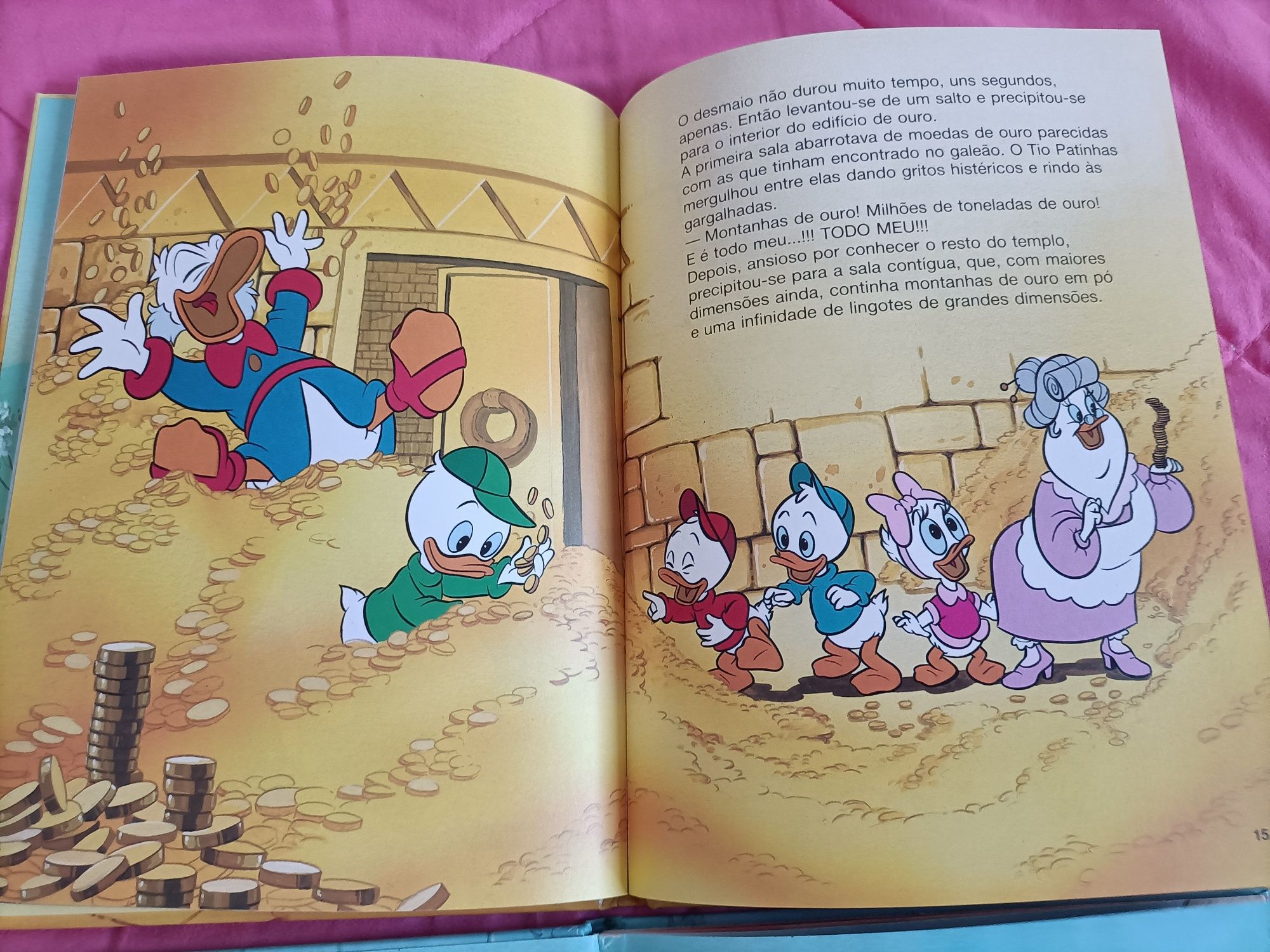 Livros Ducktales do tio patinhas