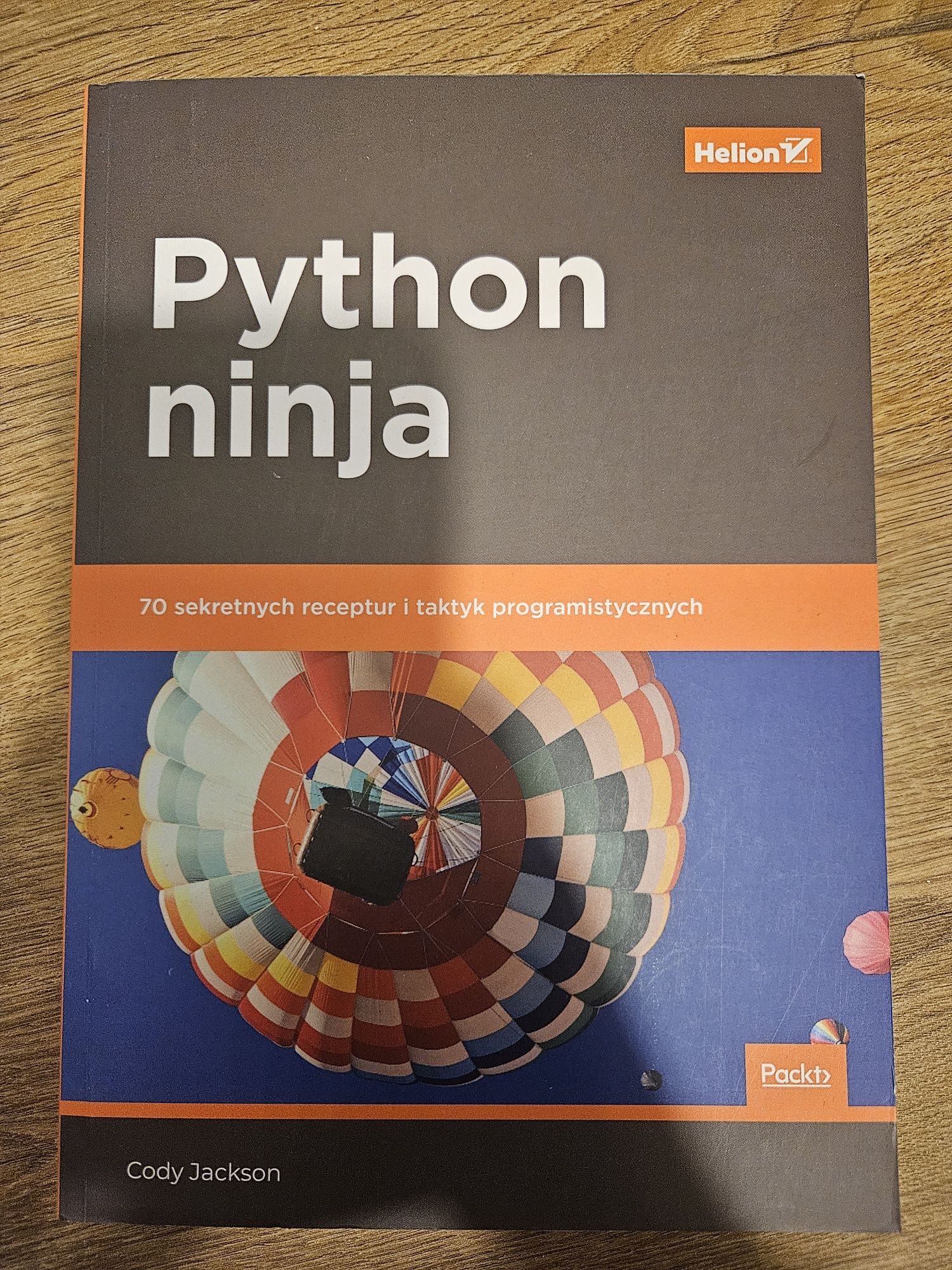 Python ninja Helion Cody Jackson książka programowanie