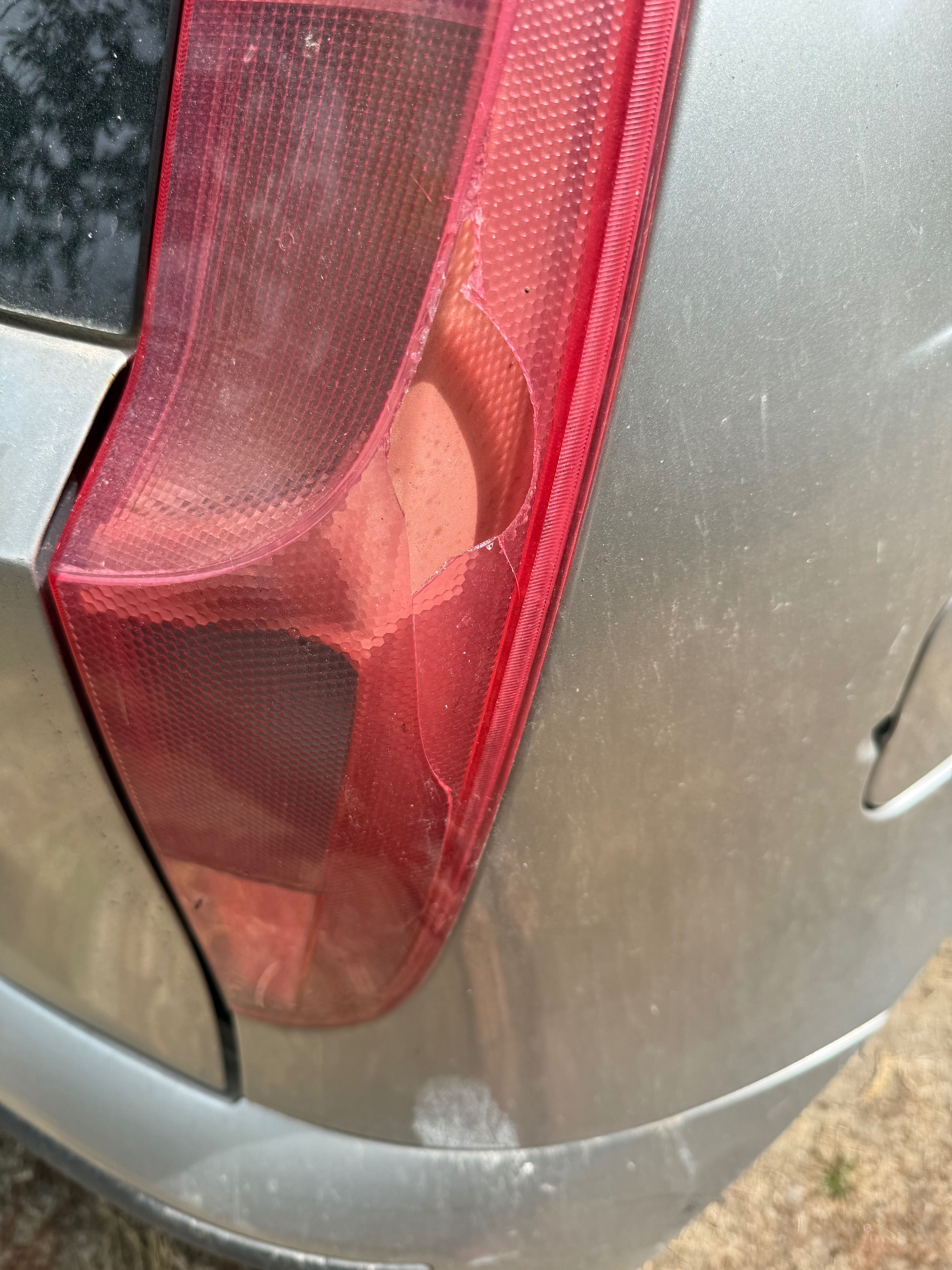Fiat Punto cinza 2003