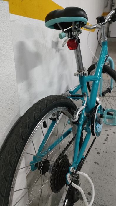 Bicicleta criança roda 20" 6-9 anos btwin original 120