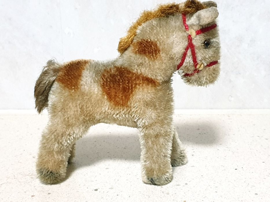 Pequenas antigos animais em peluche original Margarete Steiff anos 60
