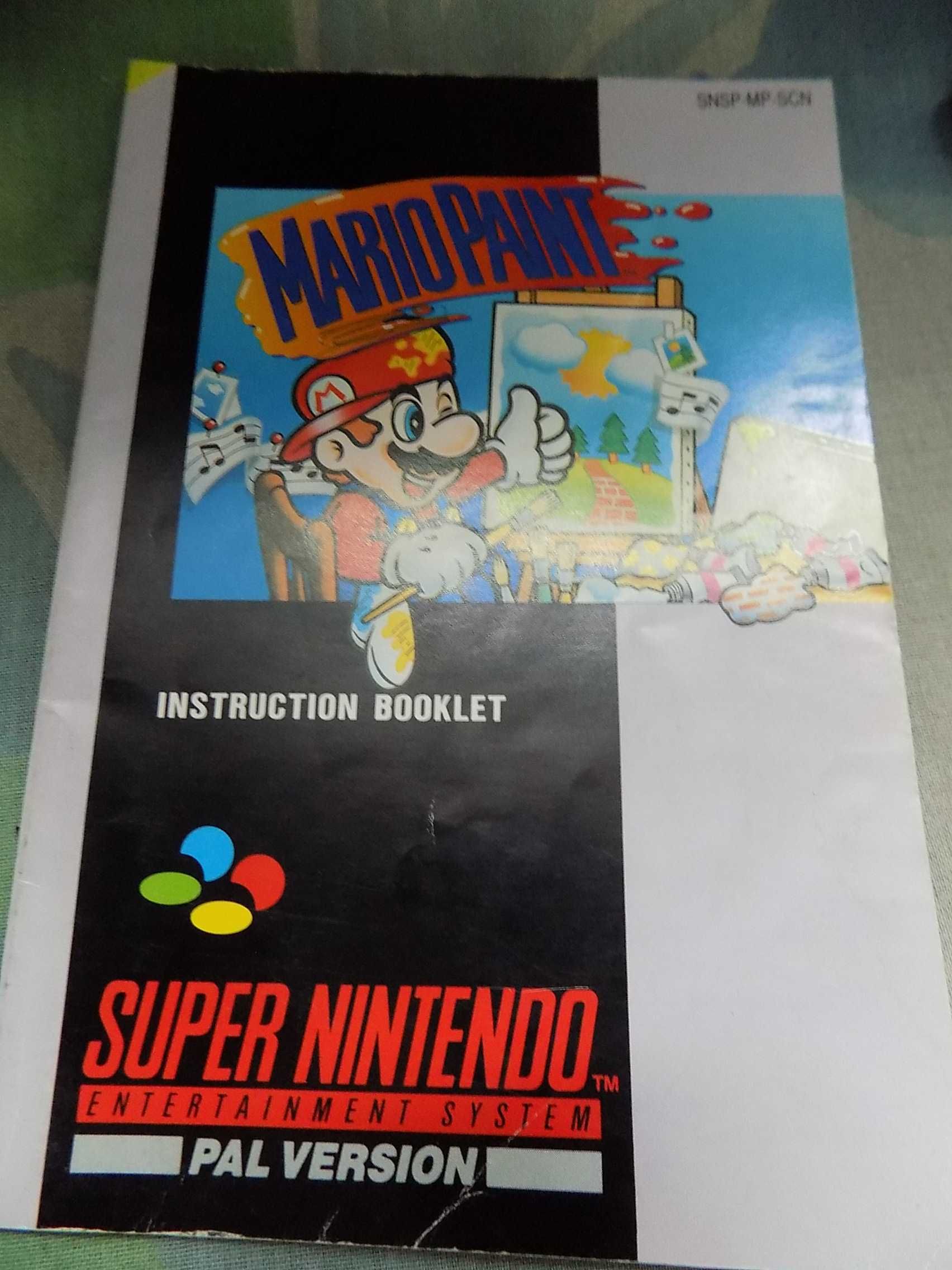 Mario Paint - Super Nintendo Entertainment System (SNES)gra na myszkę!