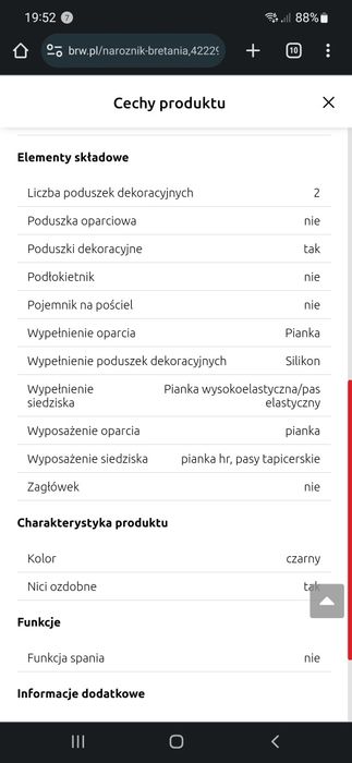 Narożnik Bretania Brw