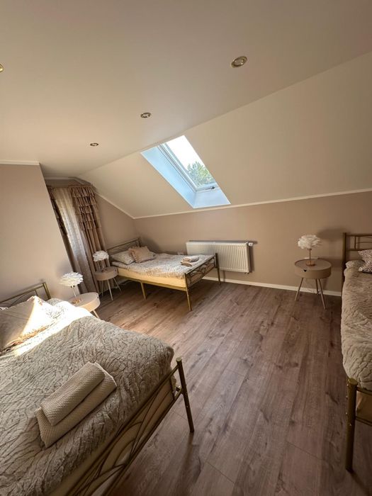 Święta Duzy dom caloroczny w lesie na Mazurach z kominkiem - 11 osób