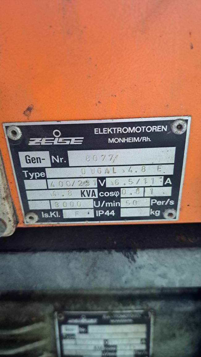 Agregat diesel Lombardini 6LD360