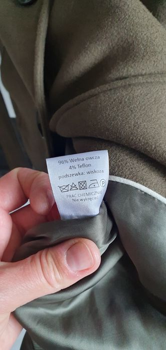 Płaszcz wełniany jesienno wiosenny Polanka M/38 khaki