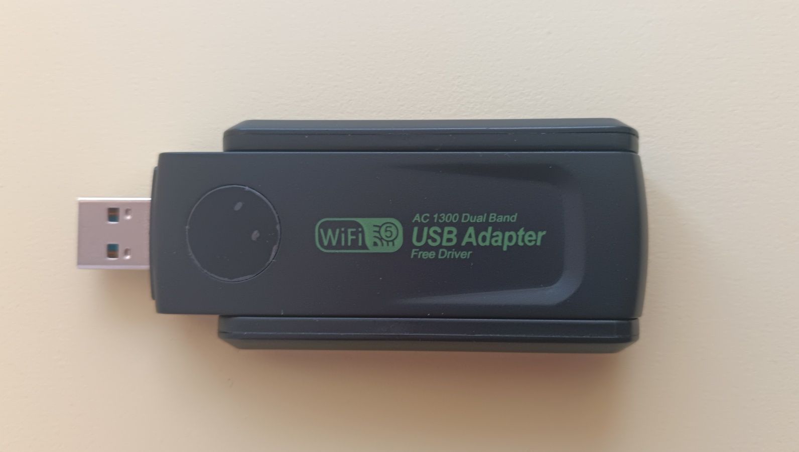 Дводіапазонний Usb WiFI 5 адаптер  2.4/5ГГц 1300Mbps ноутбук