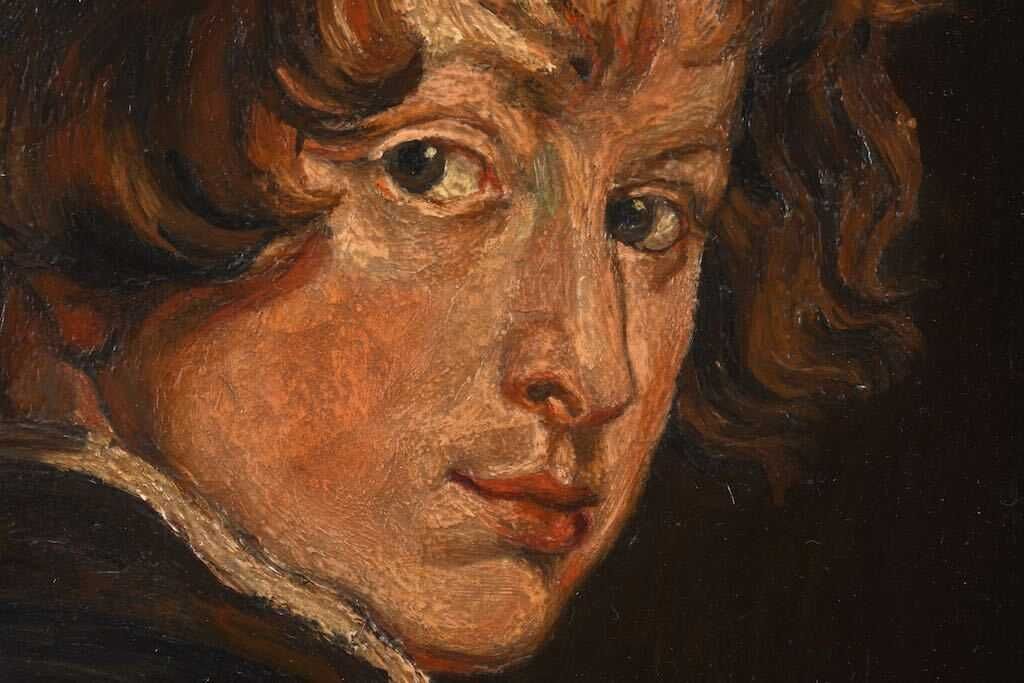 Stary Obraz Kopia Autoportret Van Dyck