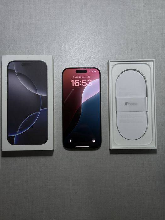 iPhone 16 Pro 256 GB — stan idealny