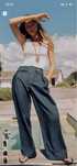Штани wide leg Zara, S