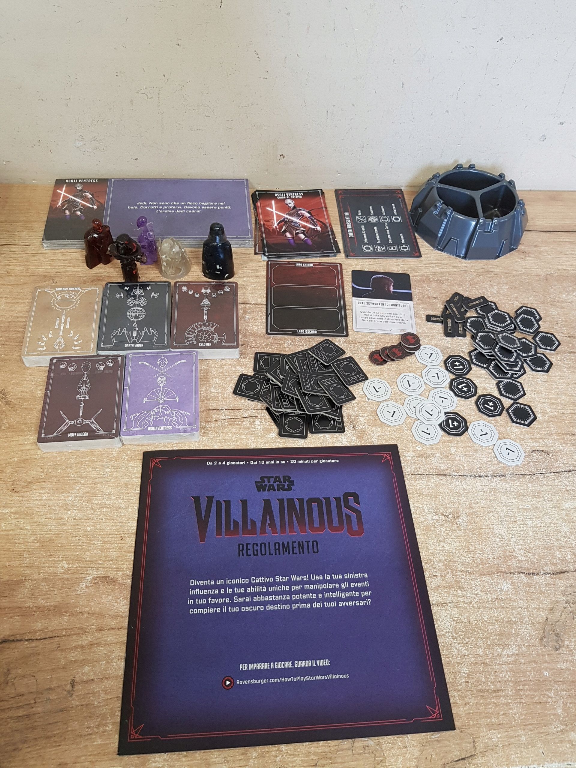 Ravensburger 27491 star wars villainous gra karty