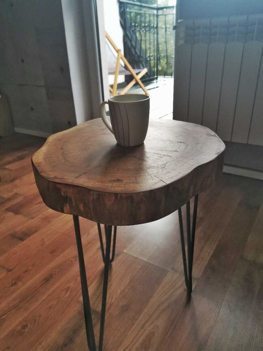 Stolik drewniany – ręcznie robiony, na zamówienie, unikat