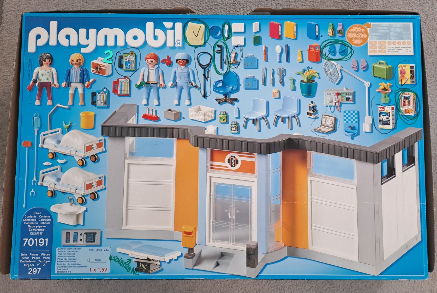 Playmobil szpital 70191